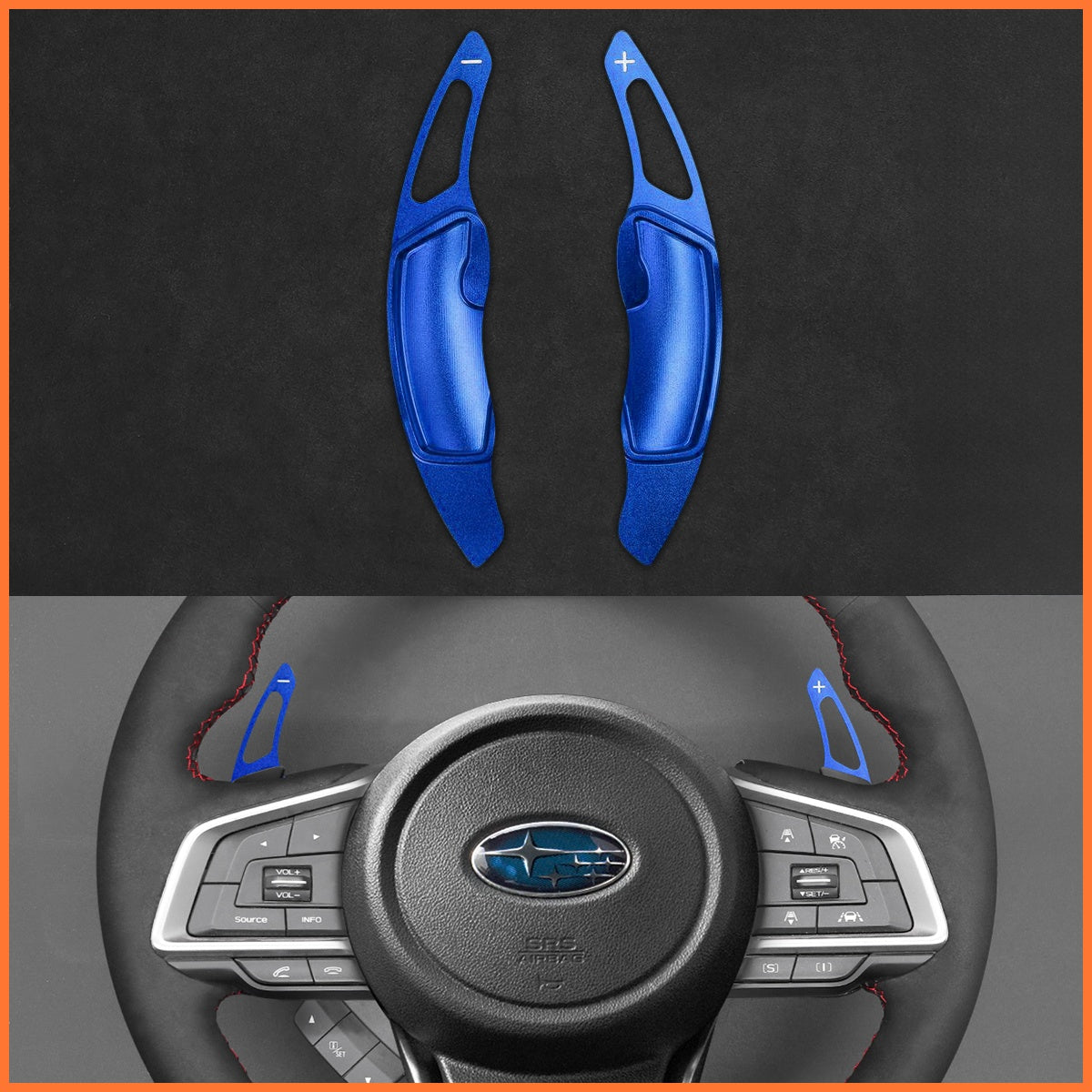Schaltwippen für Subaru Forester / Impreza / Outback / Ascent / Crosstrek / Legacy / Liberty / XV 2017-2023 - Mewant.de