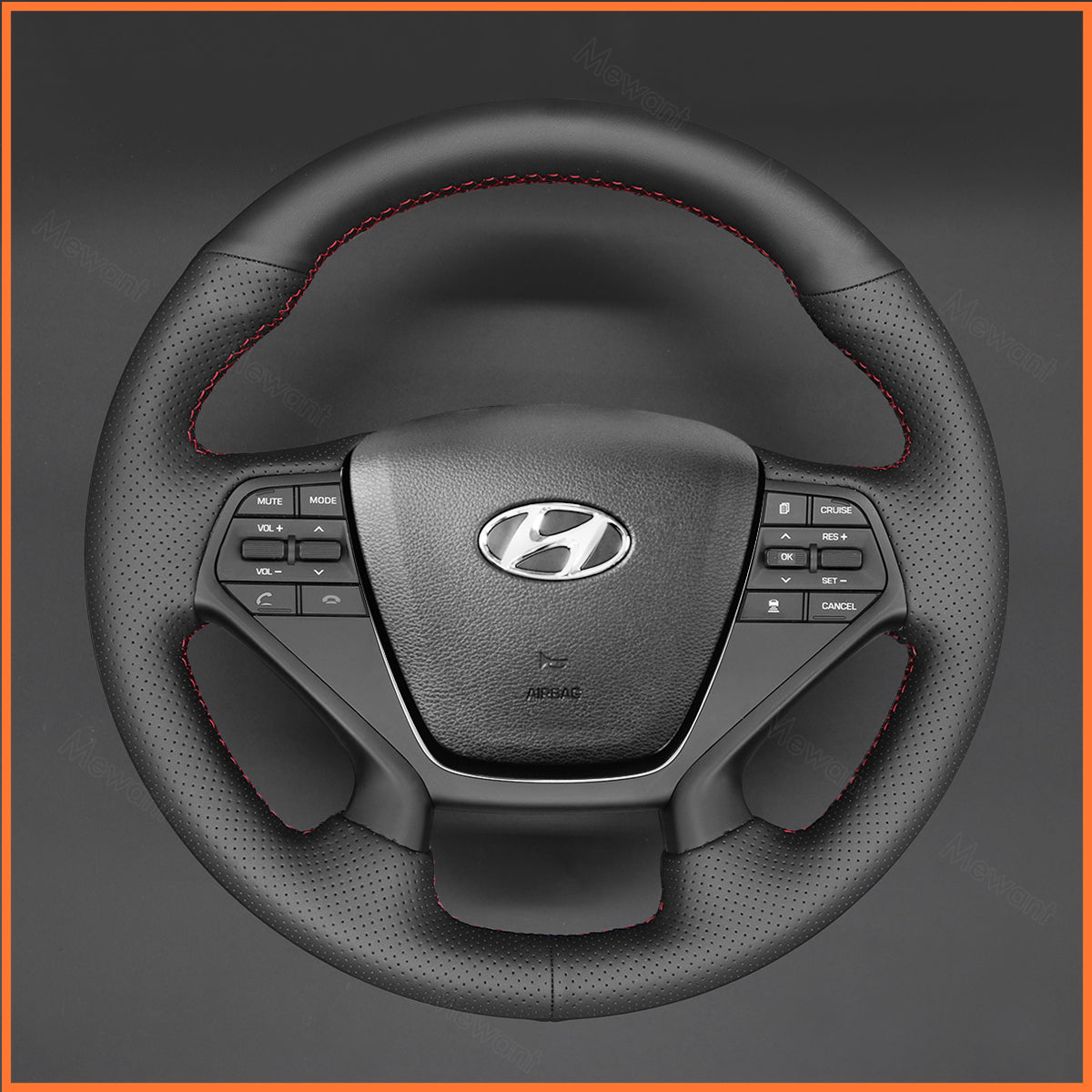 MEWANT Lenkradbezug für Hyundai Sonata 4-Spoke 2015-2019 - Mewant.de