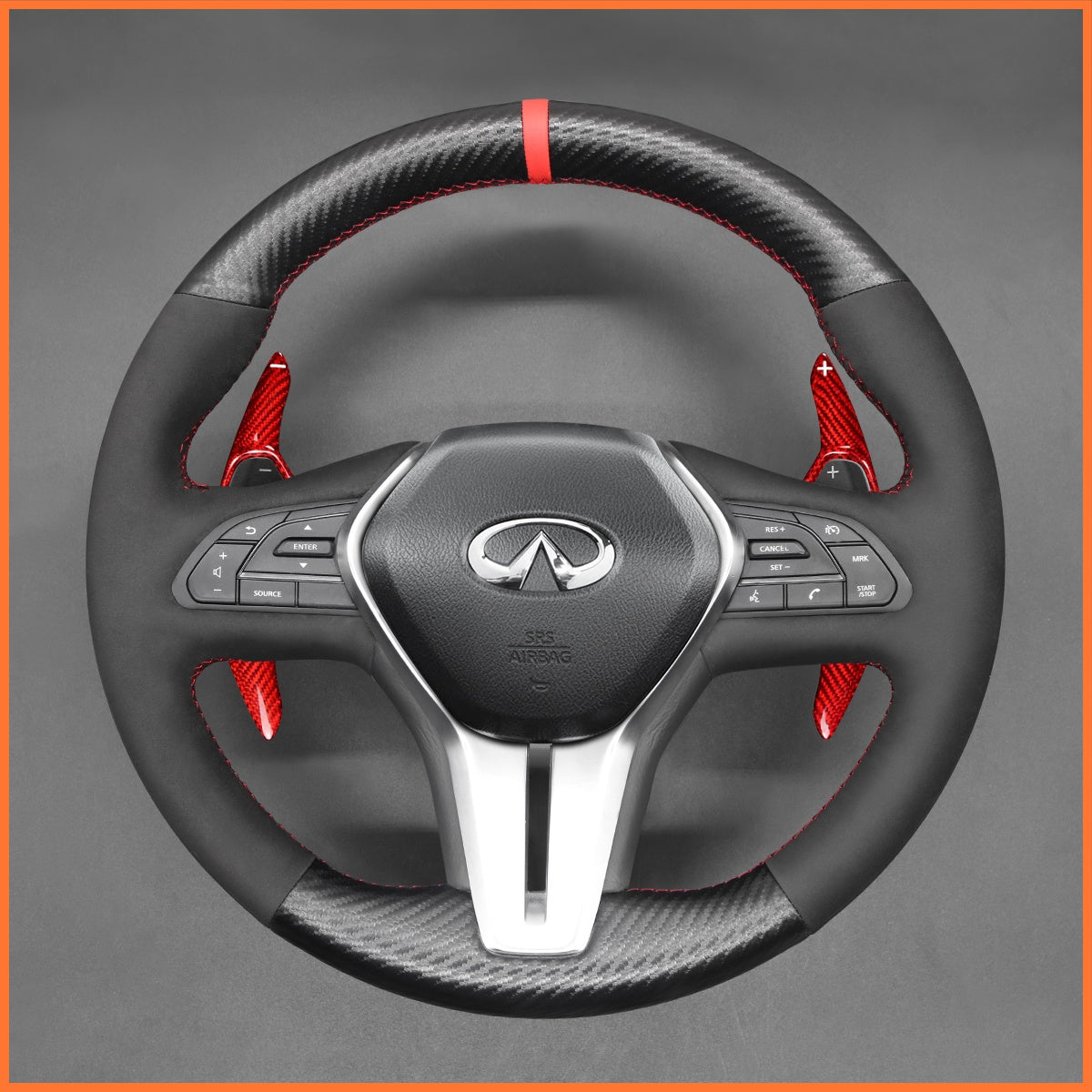 Schaltwippen für Infiniti Q50 / Q60 / QX50 / QX55 2017-2022 - Mewant.de