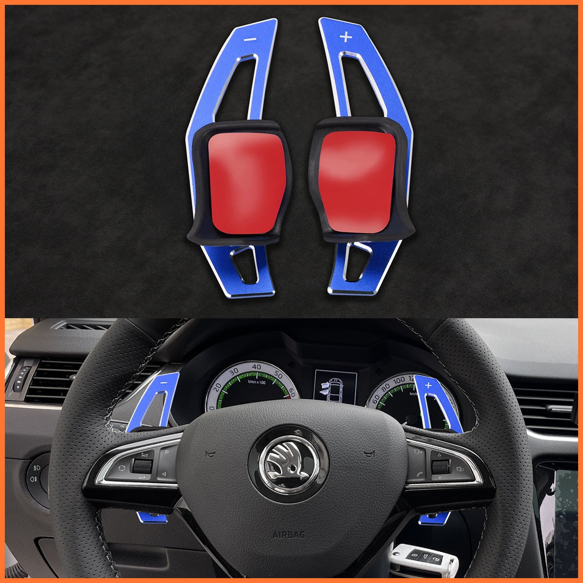Levas de cambio para Skoda Citigo / Fabia / Karoq / Rapid / Roomster / Octavia / Superb / Yeti / Kodiaq / Scala 2013-2019