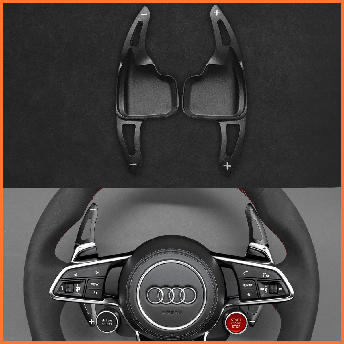 Schaltwippen für Audi R8 / TT RS / TTS 2014-2023 - Mewant.de