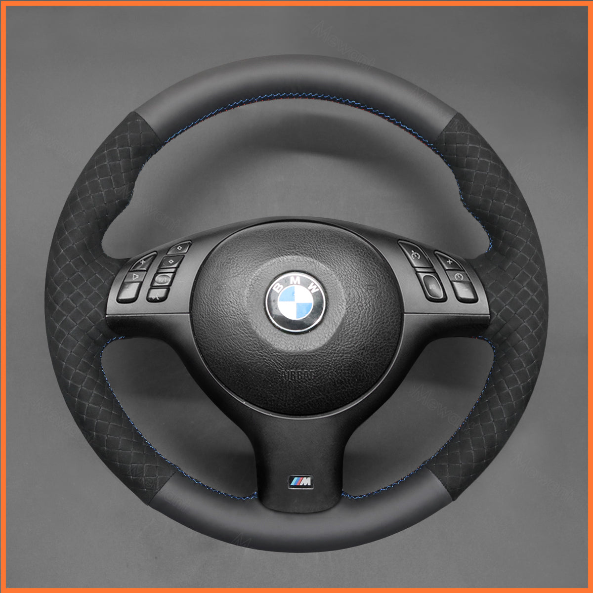 MEWANT Lenkradbezug für BMW 3 Series E46 E39 / M3 E46 / M5 E39 2000-2003 - Mewant.de