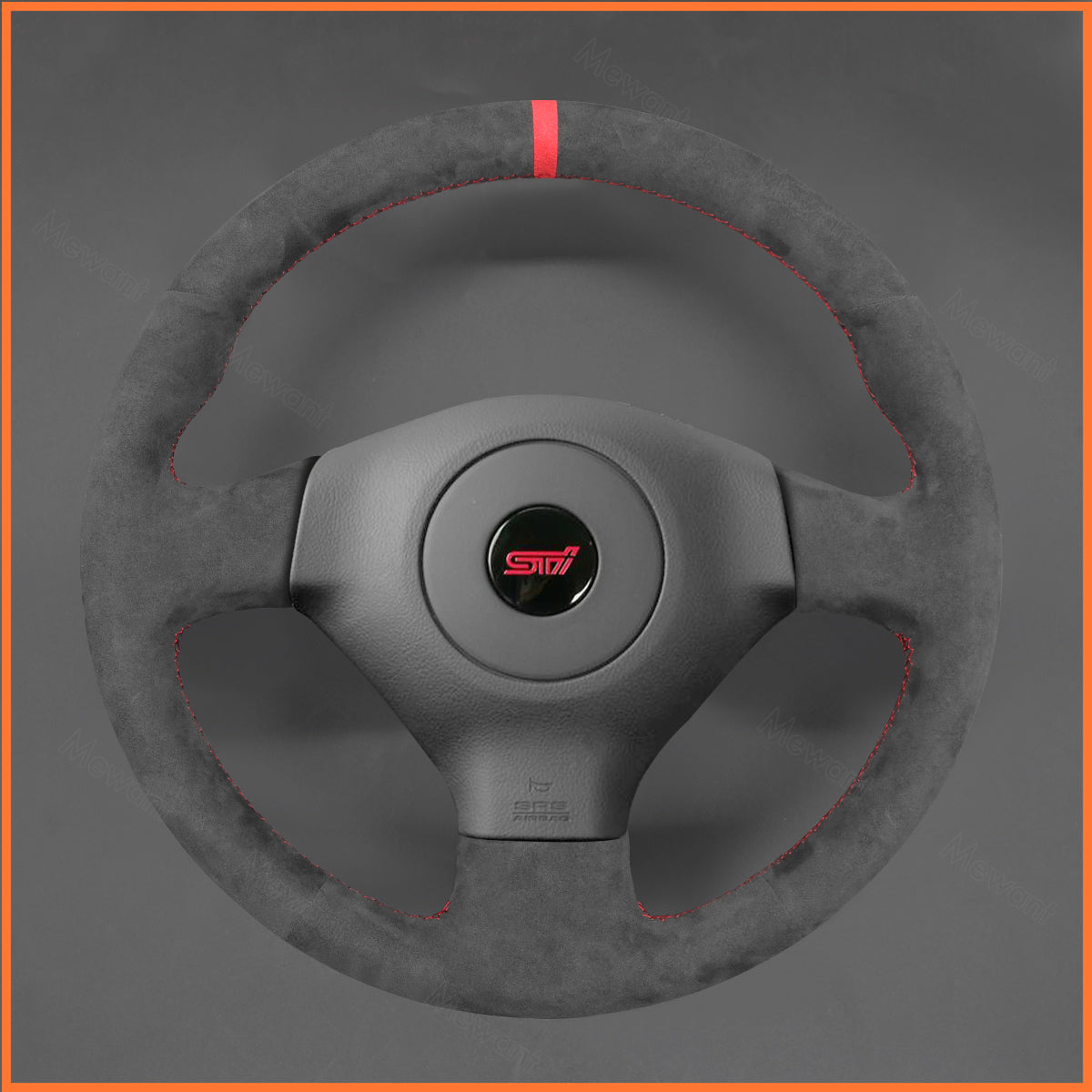 MEWANT Lenkradbezug für Subaru Forester / Impreza / WRX (WRX STI) / Legacy / Outback 2005-2007 - Mewant.de