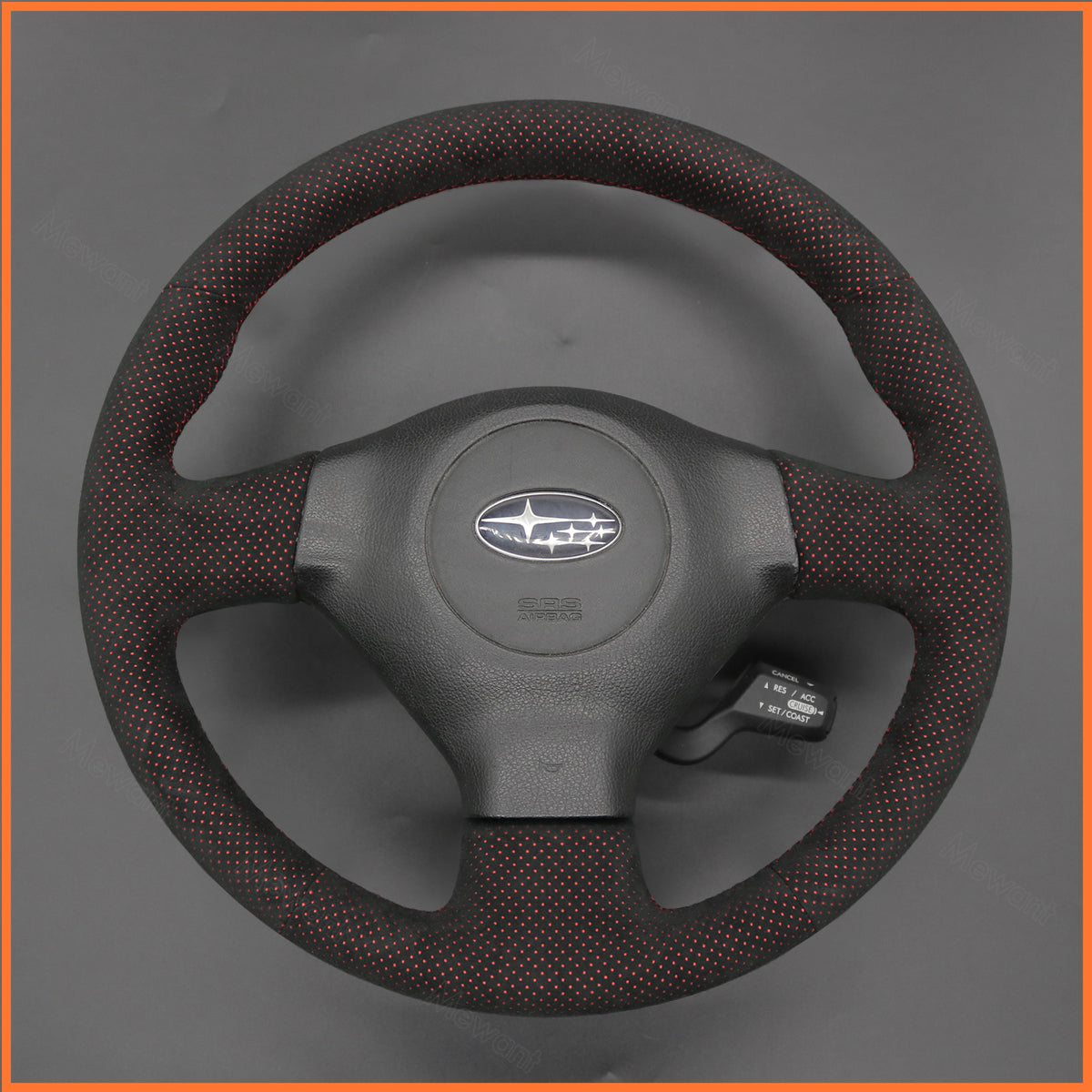 MEWANT Lenkradbezug für Subaru Forester / Impreza / WRX (WRX STI) / Legacy / Outback 2005-2007 - Mewant.de