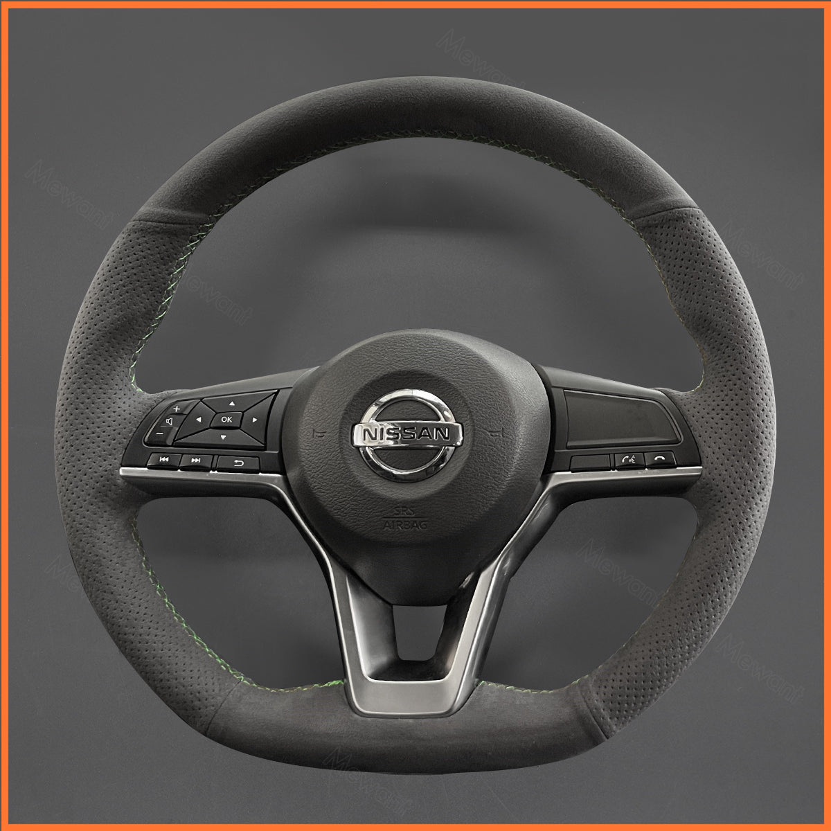 MEWANT Lenkradbezug für Nissan Skyline GT-R R34 1998-2002 / 200SX S15 2001-2002 / Silvia S15 1999-2000 - Mewant.de