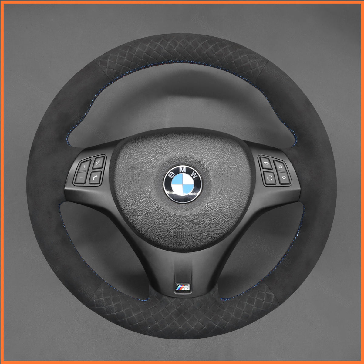MEWANT Lenkradbezug für BMW 1 Series E81 E82 E87 E88 E90 E91 E92 E93 2007-2013 - Mewant.de