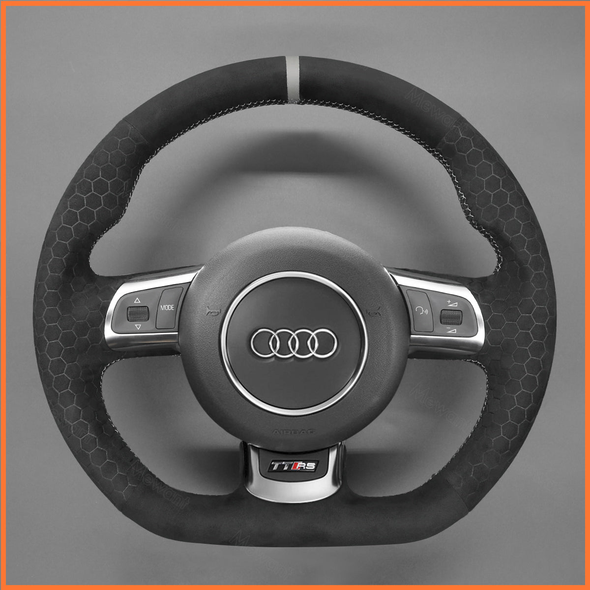 MEWANT Lenkradbezug für Audi TT RS (8J) Coupe / Cabriolet / R8 (42) Coupe / R8 Cabriolet / RS 6 (C6) Saloon 2009-2014 - Mewant.de