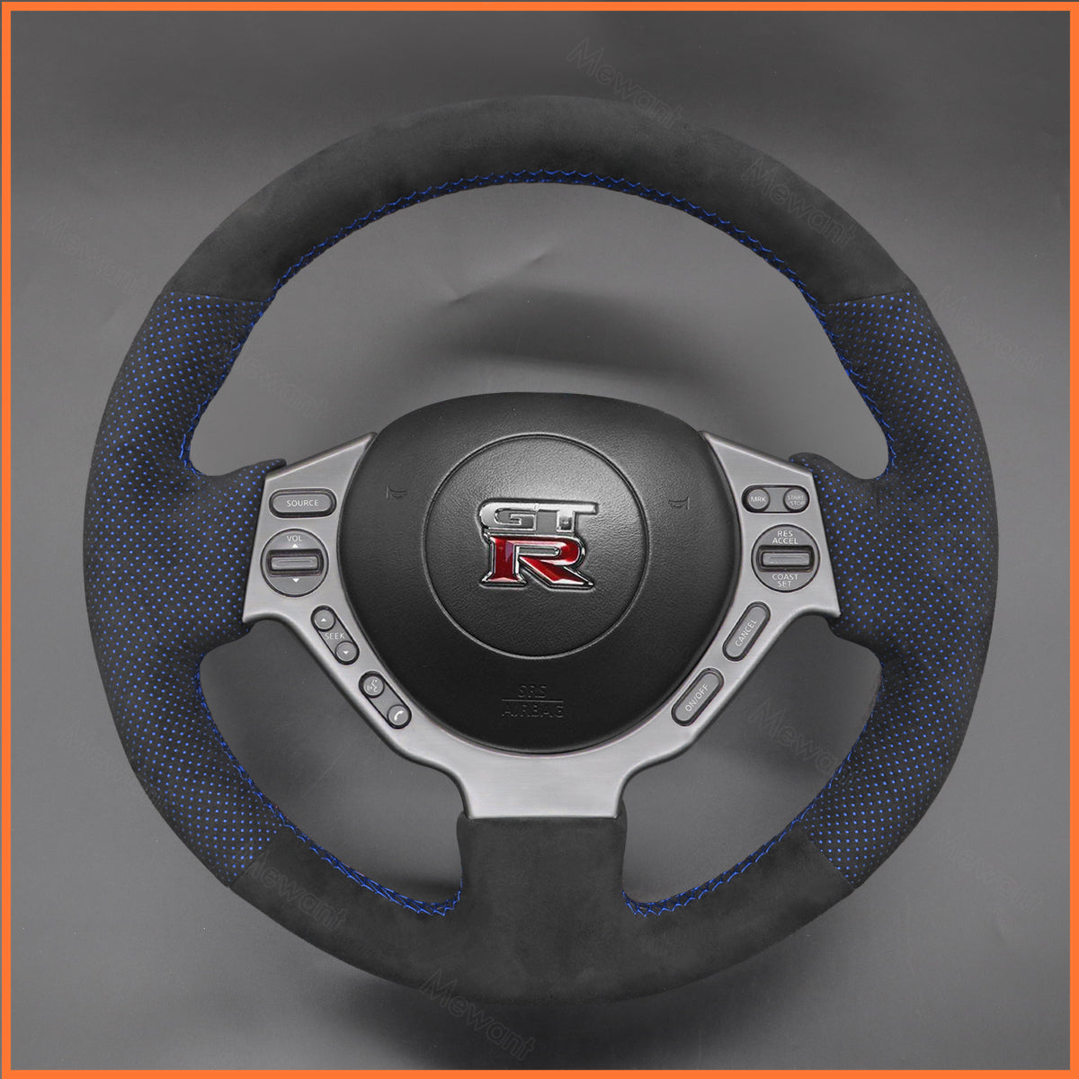 MEWANT Lenkradbezug für Nissan GTR GT-R (Nismo) 2008-2016 - Mewant.de