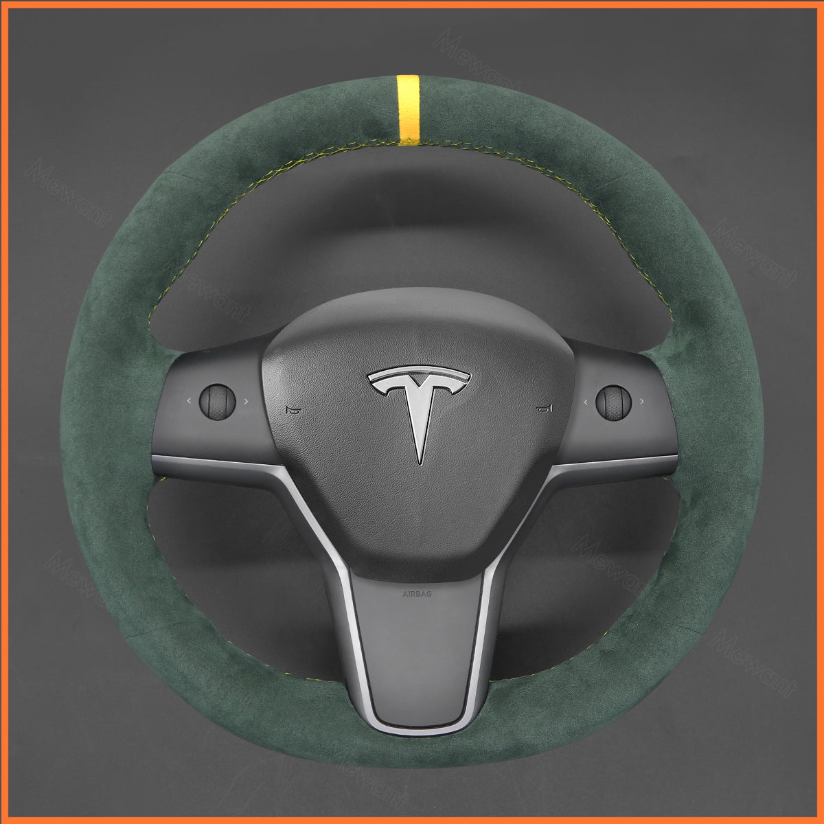 MEWANT Lenkradbezug für Tesla Model 3 2019-2023 / Model Y 2021-2023 - Mewant.de