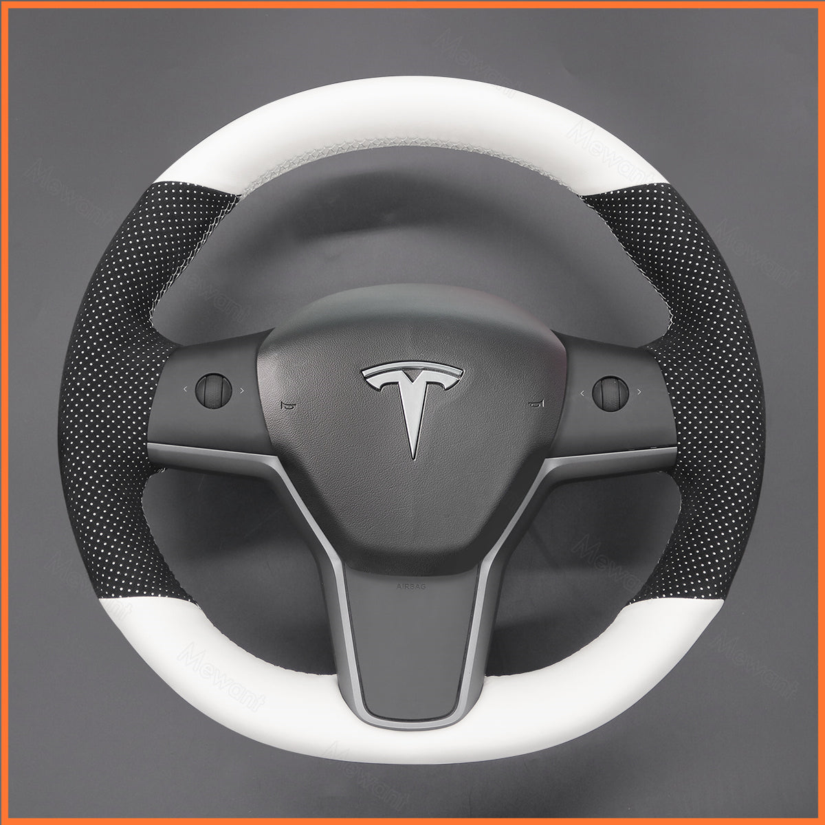MEWANT Lenkradbezug für Tesla Model 3 2019-2023 / Model Y 2021-2023 - Mewant.de