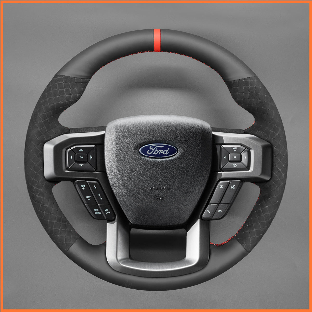 MEWANT Lenkradbezug für Ford F-150 F150 Raptor 2015-2021 - Mewant.de