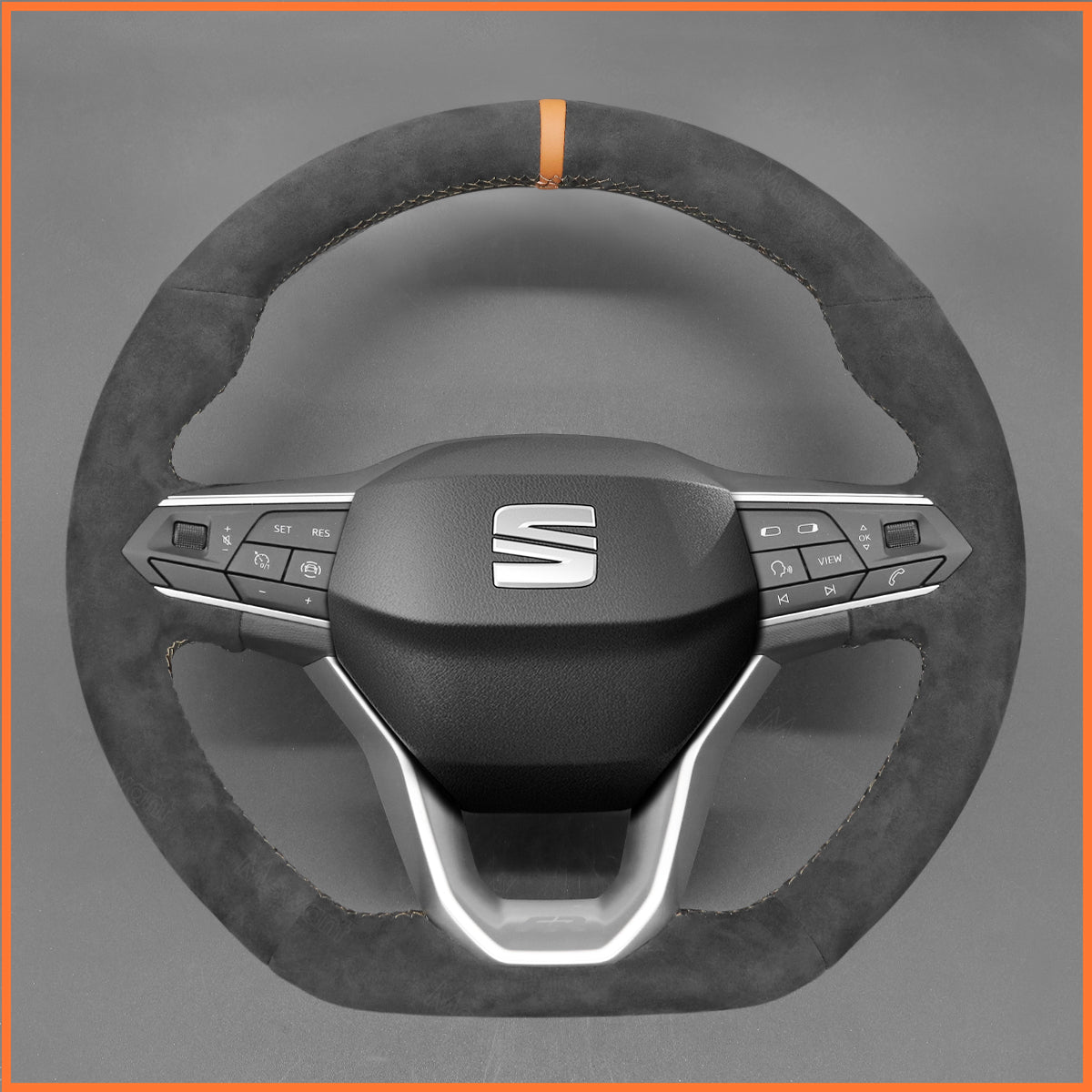 MEWANT Lenkradbezug für Seat Leon IV / Ibiza 6F / Ateca / Arona / Tarraco 2020-2022 - Mewant.de