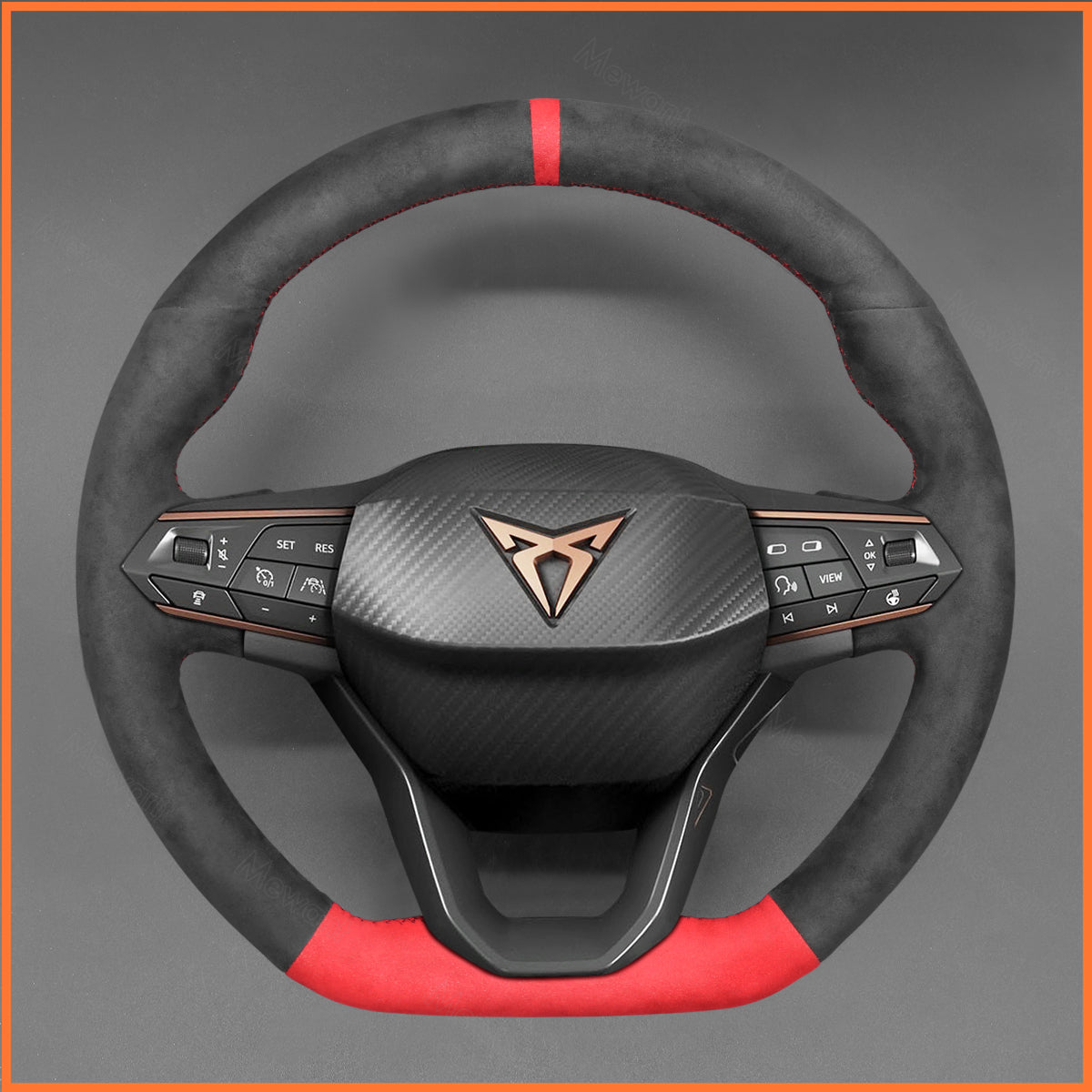 MEWANT Lenkradbezug für Seat Leon IV / Ibiza 6F / Ateca / Arona / Tarraco 2020-2022 - Mewant.de
