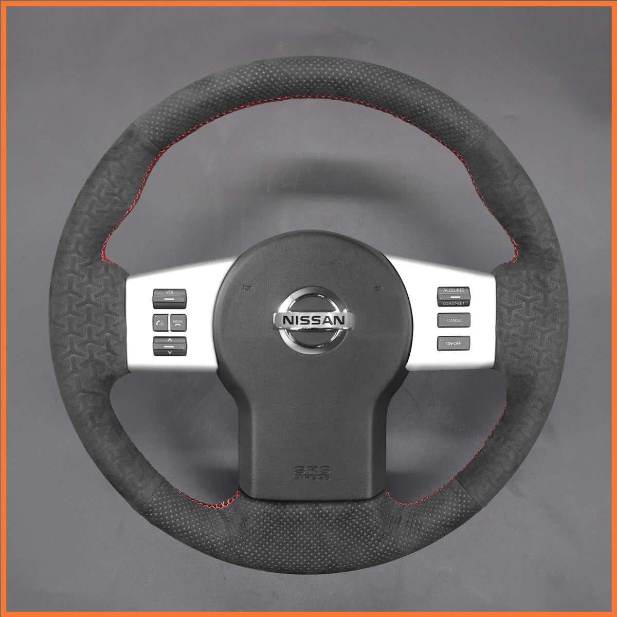 MEWANT Lenkradbezug für Nissan Navara 2005-2015 / Pathfinder 2005-2015 - Mewant.de