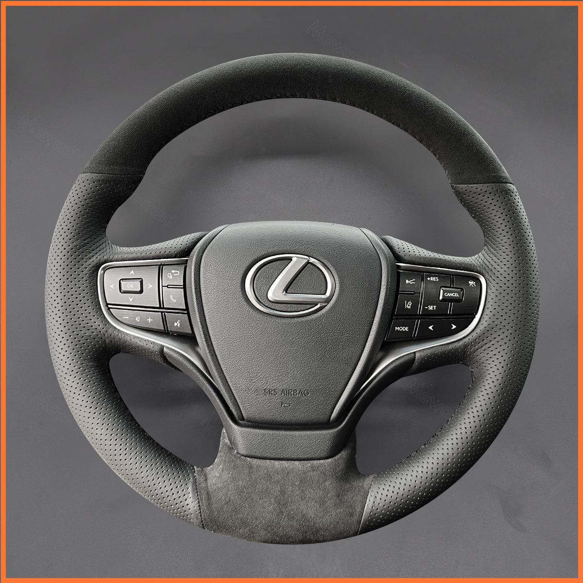 MEWANT Lenkradbezug für Lexus ES300 ES340 ES350 2019-2024 / LS350 LS500 UX200 UX250 2018-2024 - Mewant.de