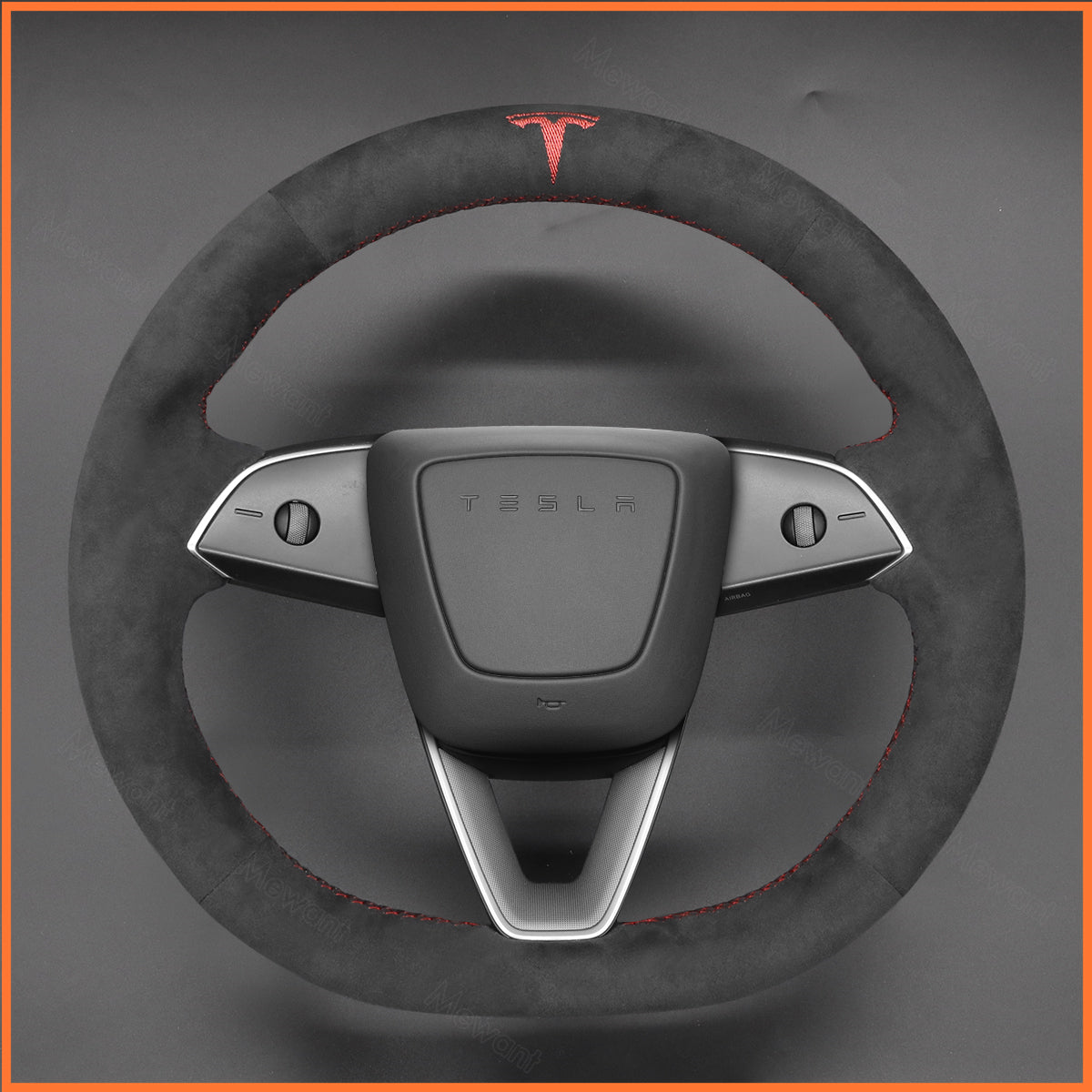 MEWANT Lenkradbezug für Tesla Model 3 Highland 2023-2025 / Model Y 2025 - Mewant.de