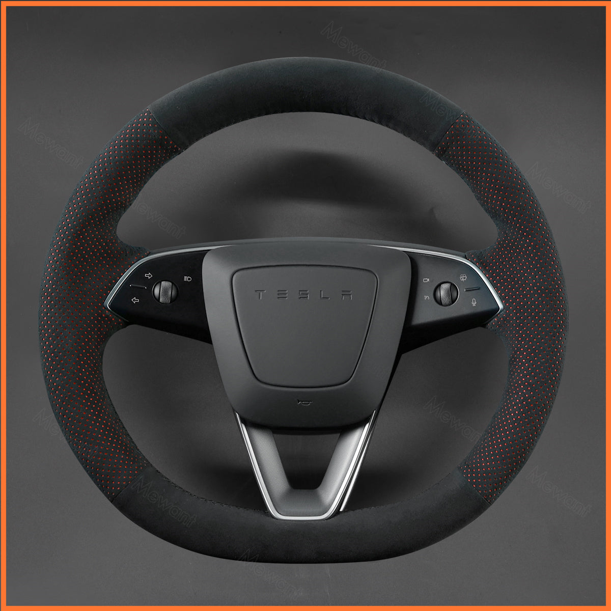 MEWANT Lenkradbezug für Tesla Model 3 Highland 2023-2025 / Model Y 2025 - Mewant.de