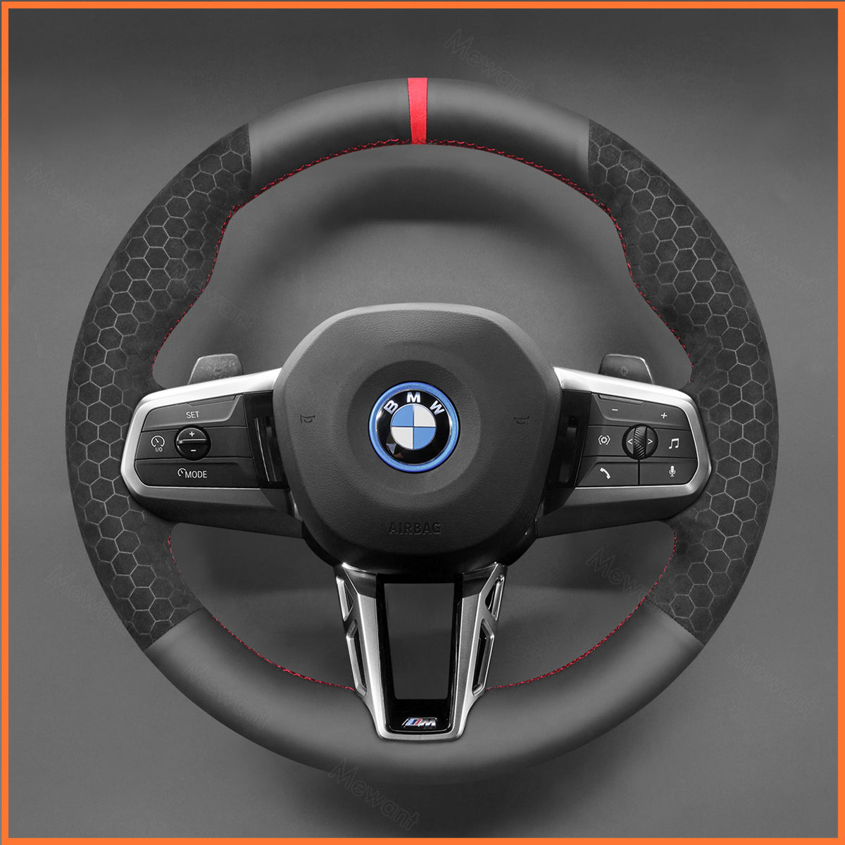 MEWANT Lenkradbezug für BMW U06 X1 iX1 U11 X2 U10 2022-2024 - Mewant.de