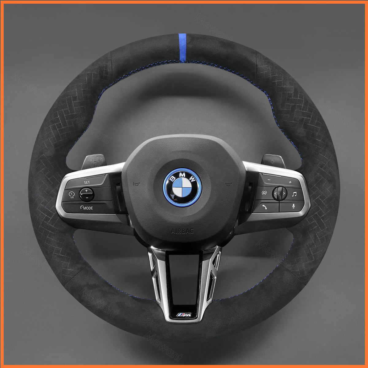 MEWANT Lenkradbezug für BMW U06 X1 iX1 U11 X2 U10 2022-2024 - Mewant.de