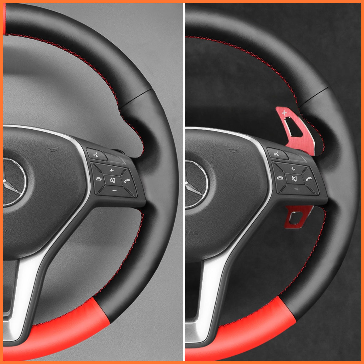 Schaltwippen für Mercedes Benz C117 / C218 / W204 / W212 / W246 / X156 / X204 2012-2017 - Mewant.de