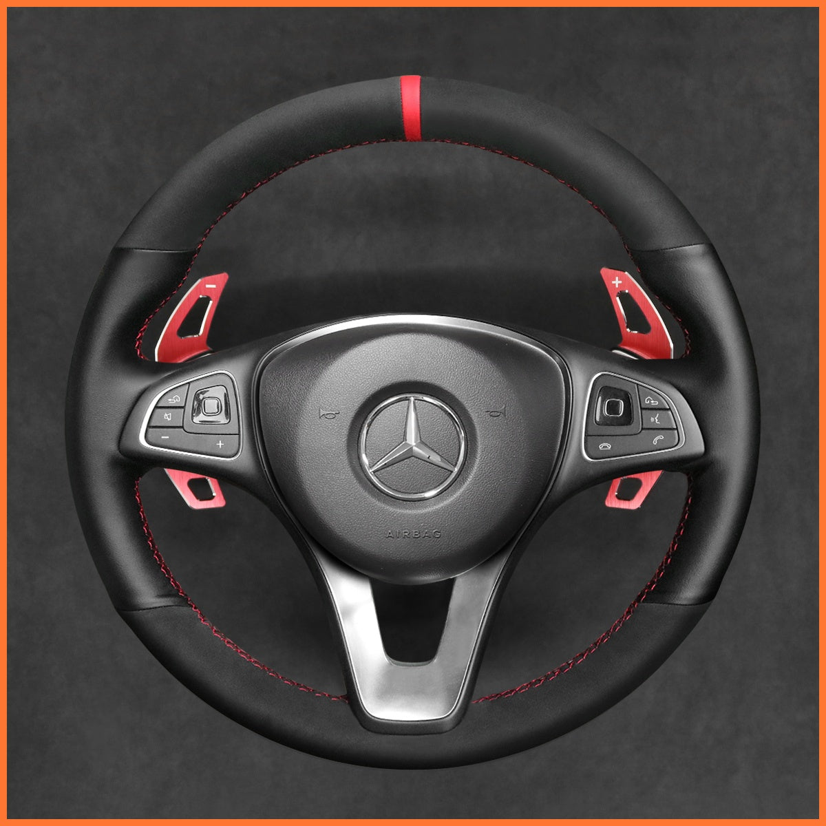 Schaltwippen für Mercedes Benz C117 / C218 / W176 / W205 / W213 / W218 / W246 / W253 / W447 / X166 / X253 2014-2023 - Mewant.de