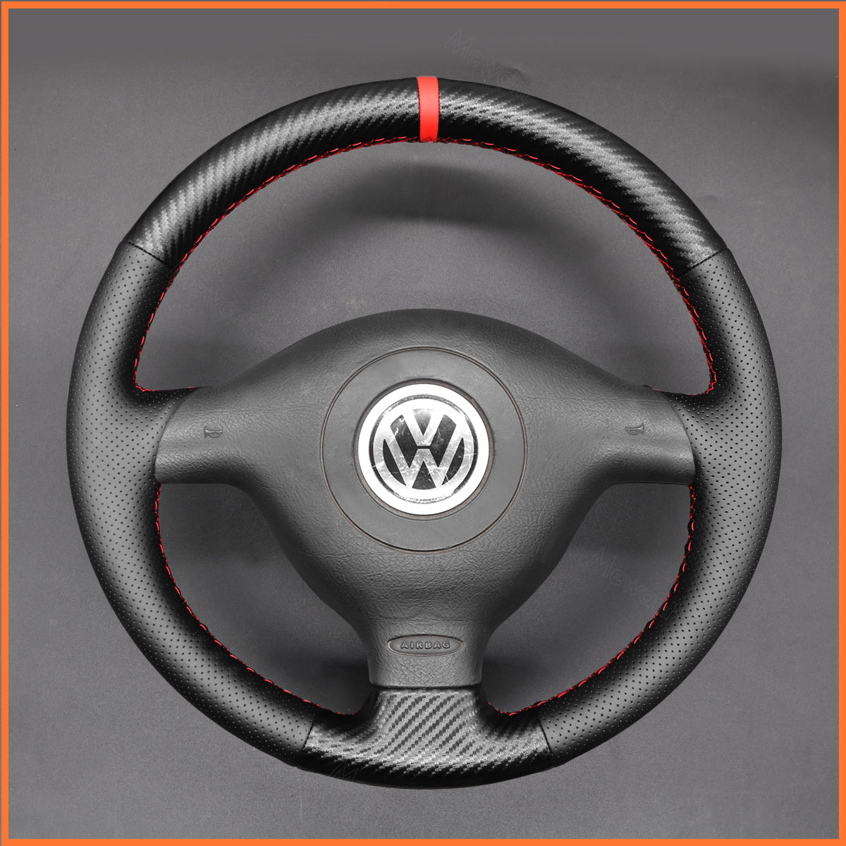MEWANT Lenkradbezug für VW Golf 4 / Passat B5 Variant / Polo / Bora / Sharan 1997-2004 - Mewant.de