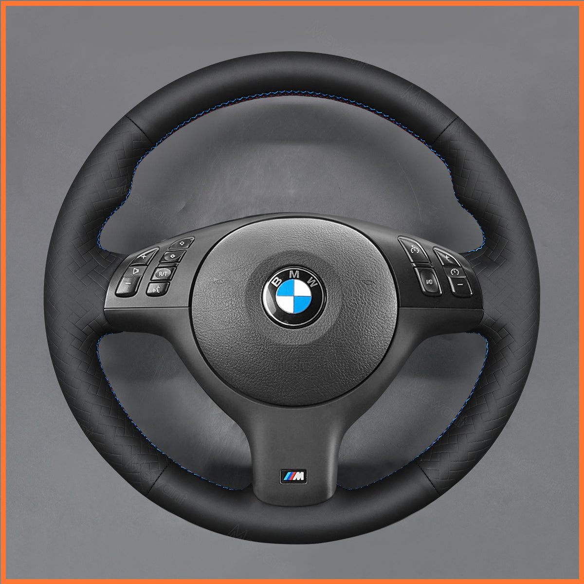 Funda para volante MEWANT para BMW E46 E39 M5 E39 2000-2006
