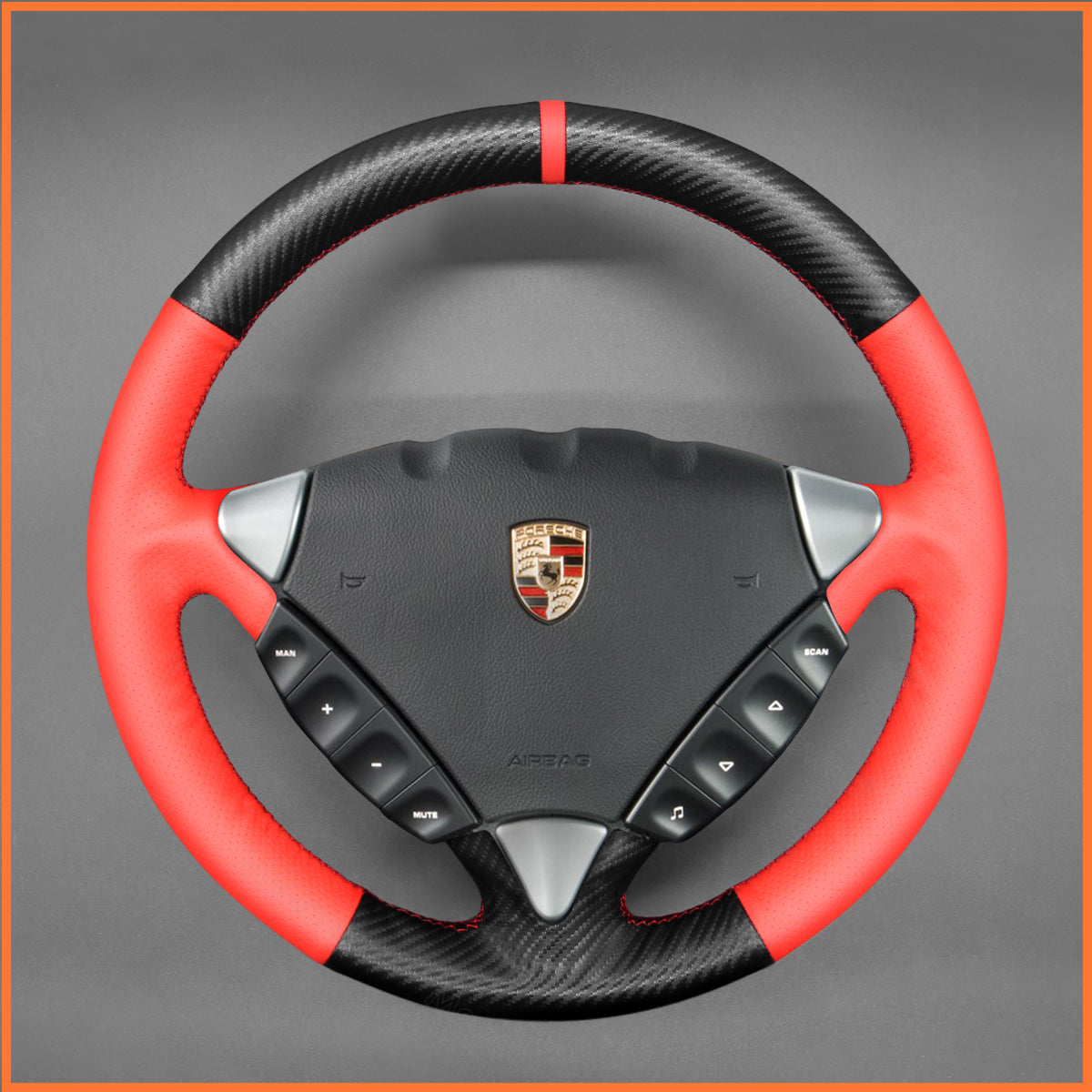 MEWANT Lenkradbezug für Porsche Cayenne 2003-2010 - Mewant.de