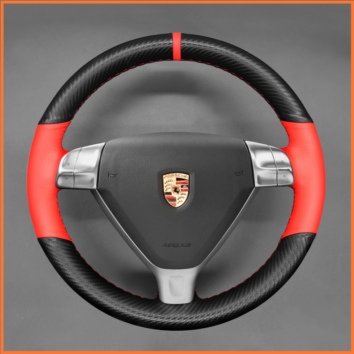 MEWANT Lenkradbezug für Porsche 911 (997) / Boxster (987) / Cayman (987) 2005-2009 - Mewant.de