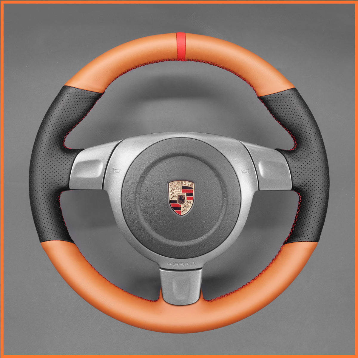 MEWANT Lenkradbezug für Porsche 911 (997) / Boxster (987) / Cayman (987) 2005-2009 - Mewant.de