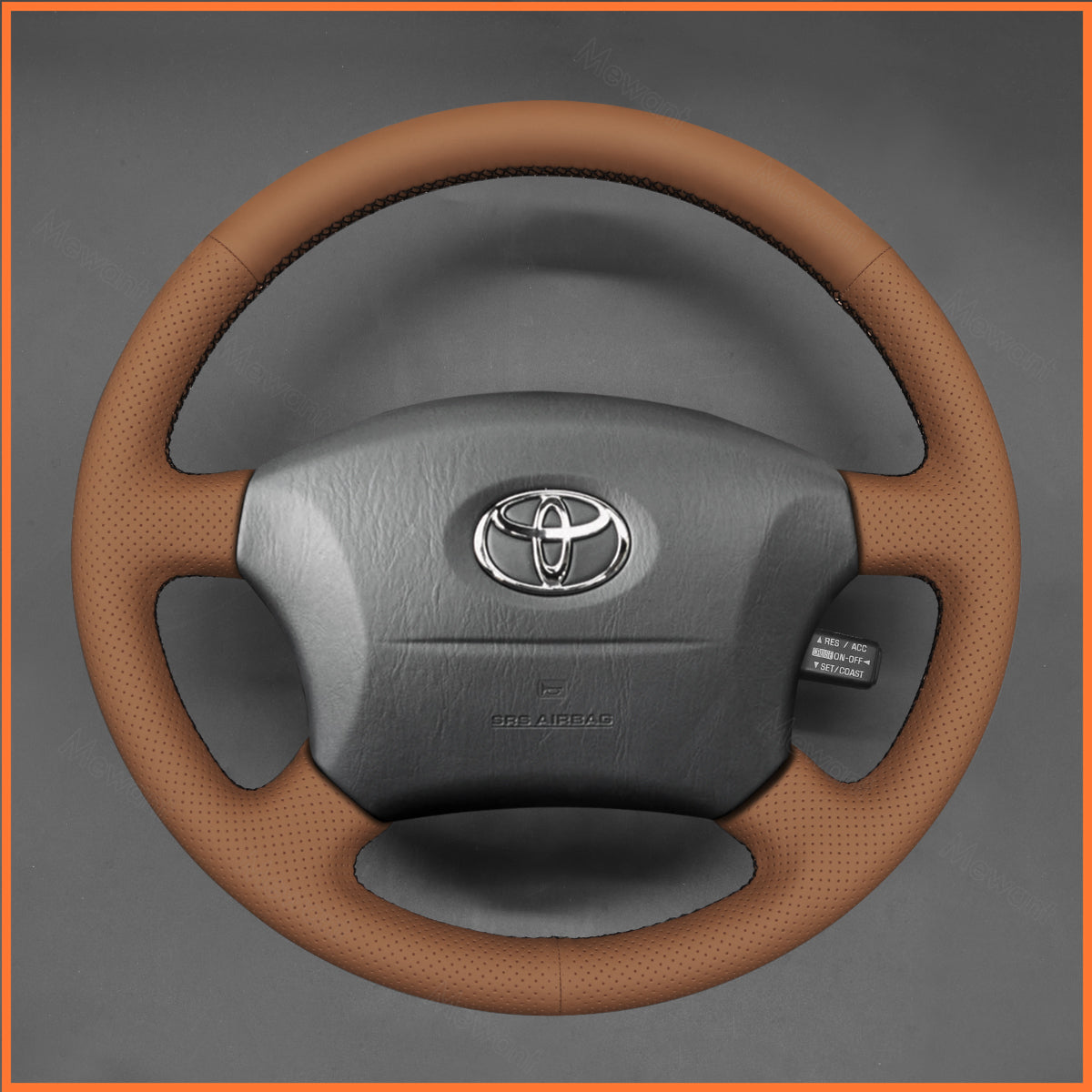 MEWANT Lenkradbezug für Toyota Land Cruiser / Land Cruiser Prado 1996-2002 - Mewant.de