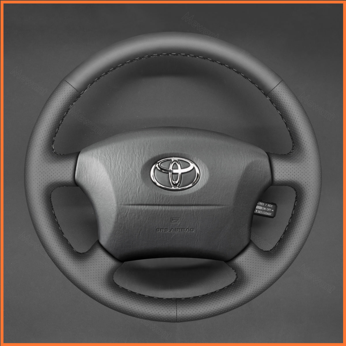 MEWANT Lenkradbezug für Toyota Land Cruiser / Land Cruiser Prado 1996-2002 - Mewant.de