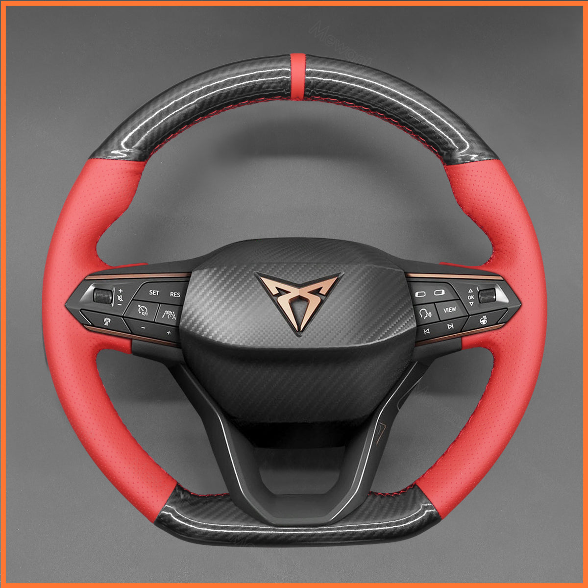 MEWANT Lenkradbezug für Seat Leon IV / Ibiza 6F / Ateca / Arona / Tarraco 2020-2022 - Mewant.de