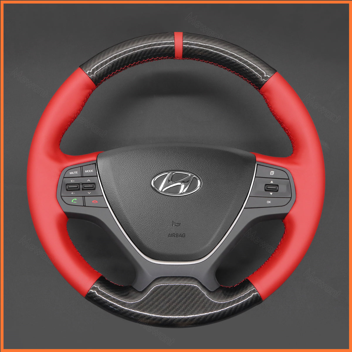 MEWANT Lenkradbezug für Hyundai i10 2013-2020 / i20 2015-2020 - Mewant.de