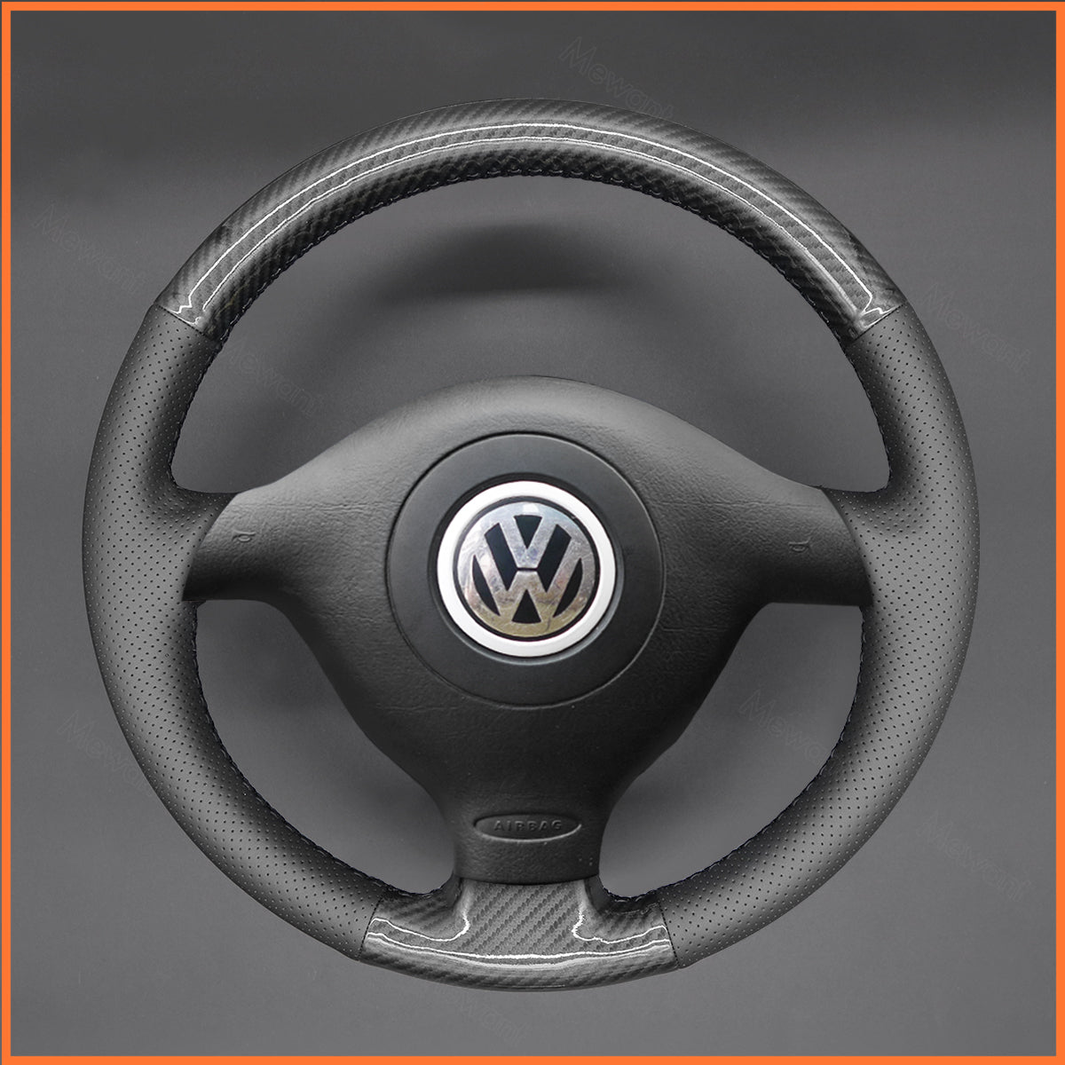 MEWANT Lenkradbezug für VW Golf 4 / Passat B5 Variant / Polo / Bora / Sharan 1997-2004 - Mewant.de