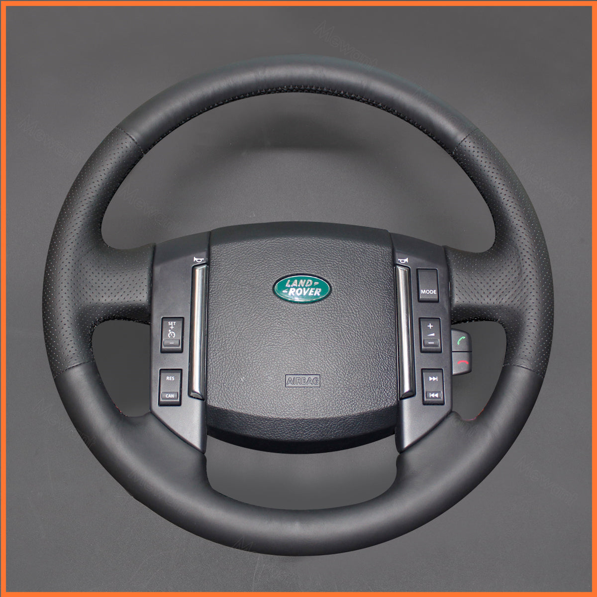 MEWANT Lenkradbezug für Land Rover Range Rover Sport I (L320) 2009-2013 / Freelander 2 II (L359) 2013-2014 / Discovery (Discovery 4) II (L319) 2009-2017 - Mewant.de