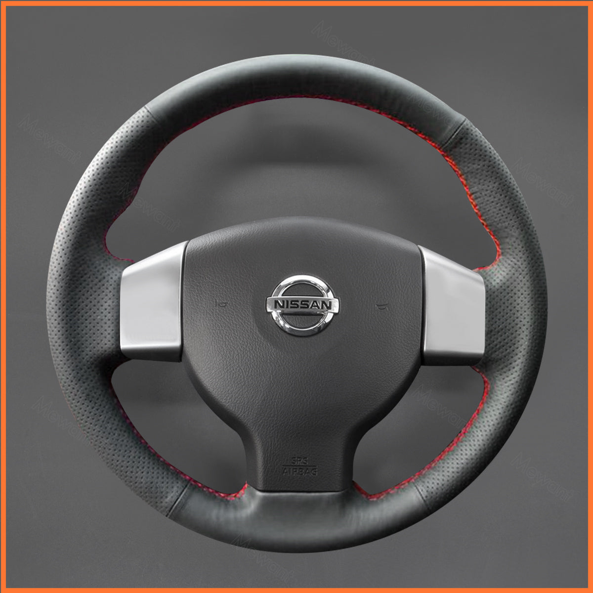 MEWANT Lenkradbezug für Nissan Tiida / Nissan Sylphy / Versa / Nissan Versa Note 2007-2012 - Mewant.de