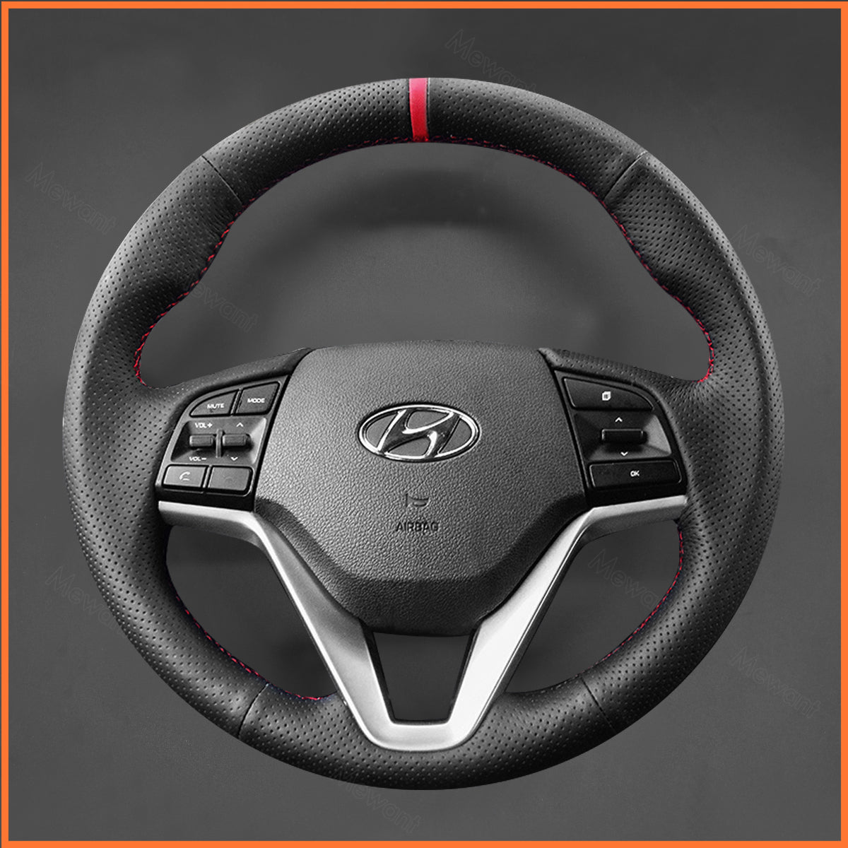 MEWANT Lenkradbezug für Hyundai ix25 2014-2016 / Creta 2016-2017 - Mewant.de
