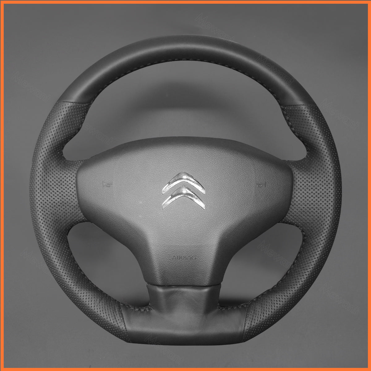 MEWANT Lenkradbezug für Citroen C3 2009-2016 / C-Elysee 2016-2019 - Mewant.de