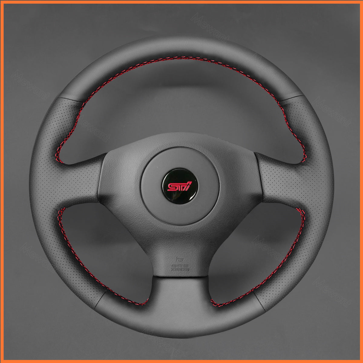 MEWANT Lenkradbezug für Subaru Forester / Impreza / WRX (WRX STI) / Legacy / Outback 2005-2007 - Mewant.de