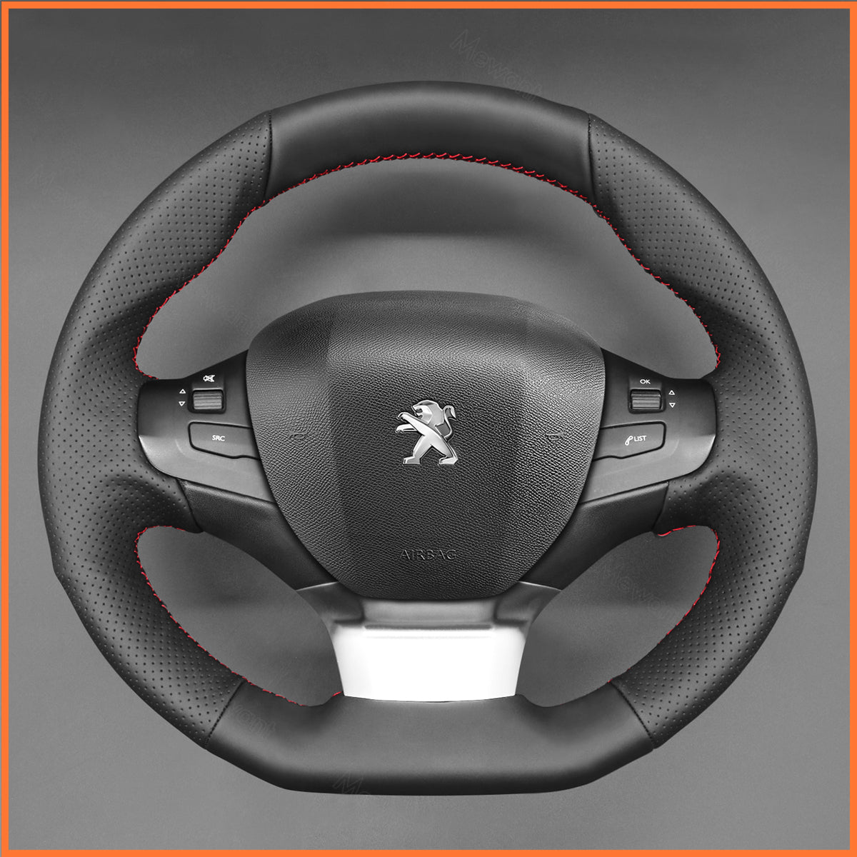 MEWANT Lenkradbezug für Peugeot 308 2013-2021 / 308 SW 2014-2021 - Mewant.de