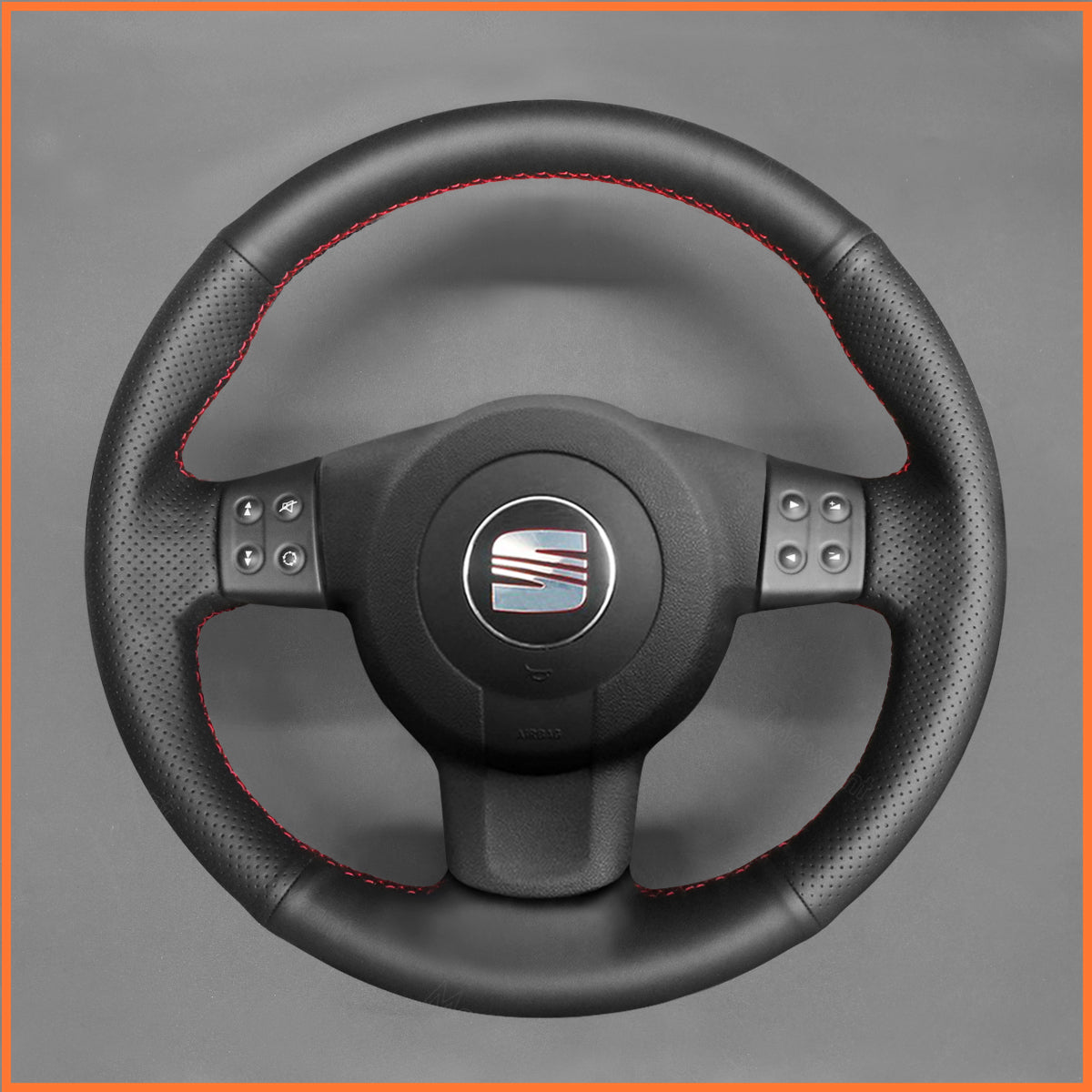 MEWANT Lenkradbezug für Seat Leon MK2 1P / Ibiza 6L / Altea / Altea XL / Toledo 2004-2008 - Mewant.de
