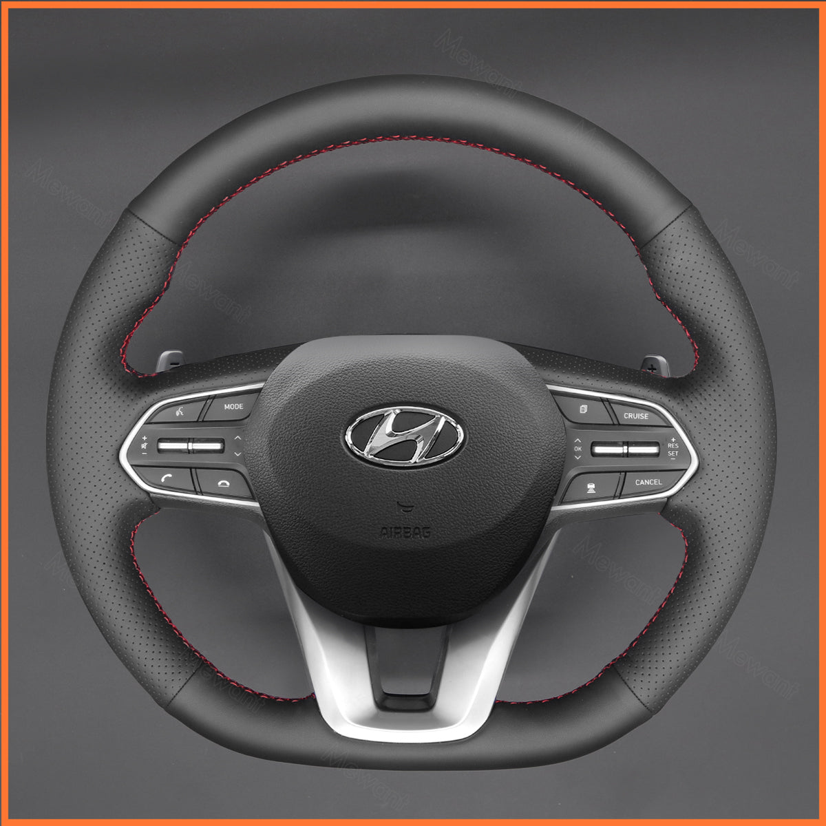 MEWANT Lenkradbezug für Hyundai Santa Fe 2018-2020 - Mewant.de