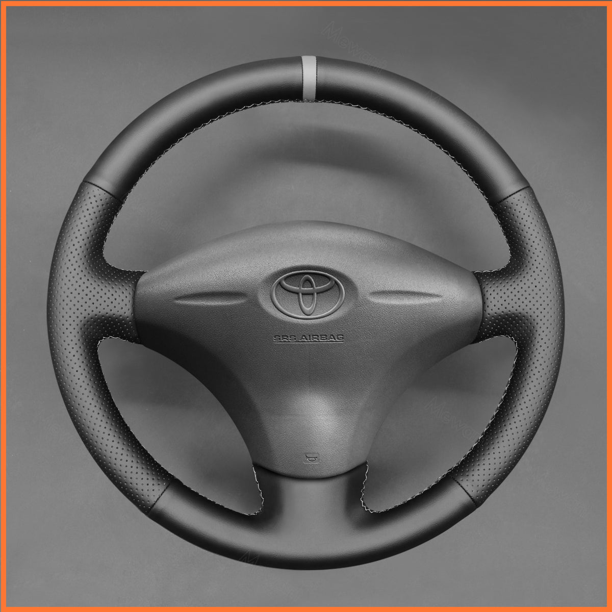 MEWANT Lenkradbezug für Toyota Yaris (Yaris Verso) 1999-2005 / Vitz 1999-2005 / Probox 2002-2014 / Sienta 2003-2013 / Succeed 2002-2014 - Mewant.de