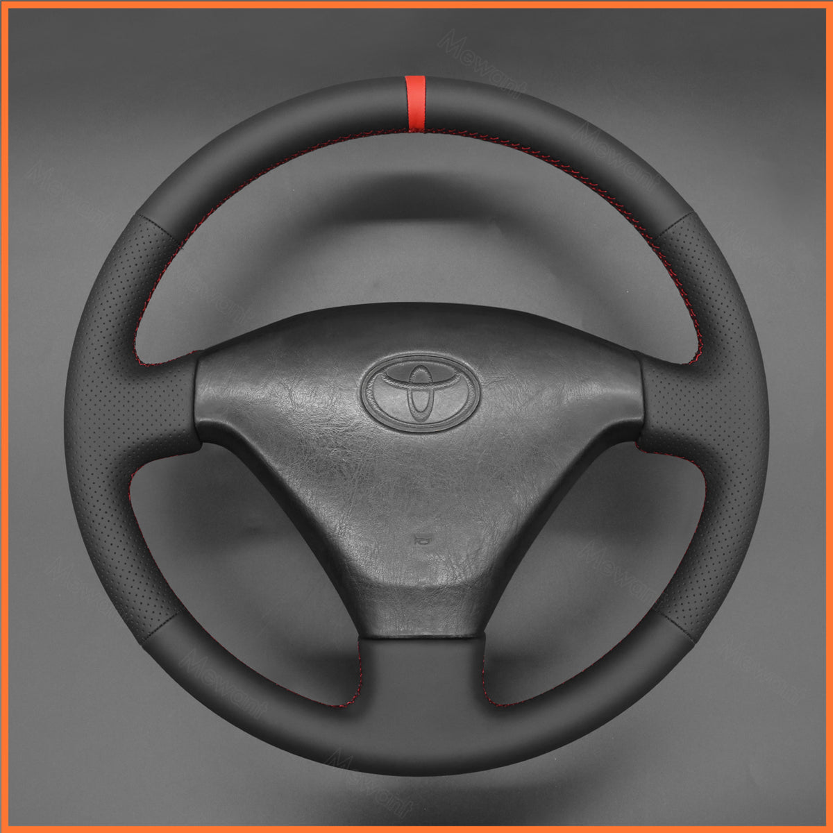MEWANT Lenkradbezug für Toyota Land Cruiser Prado 1996-2002 Lenkradhülle Lenkradschoner - Mewant.de