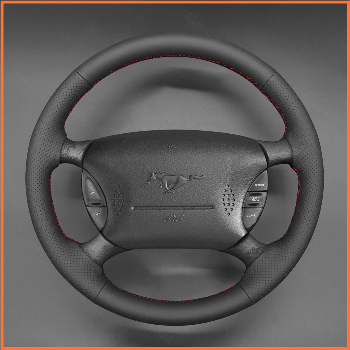 MEWANT Lenkradbezug für Ford Mustang 1994-2004 / F-150 Lightning 1994-2004 - Mewant.de