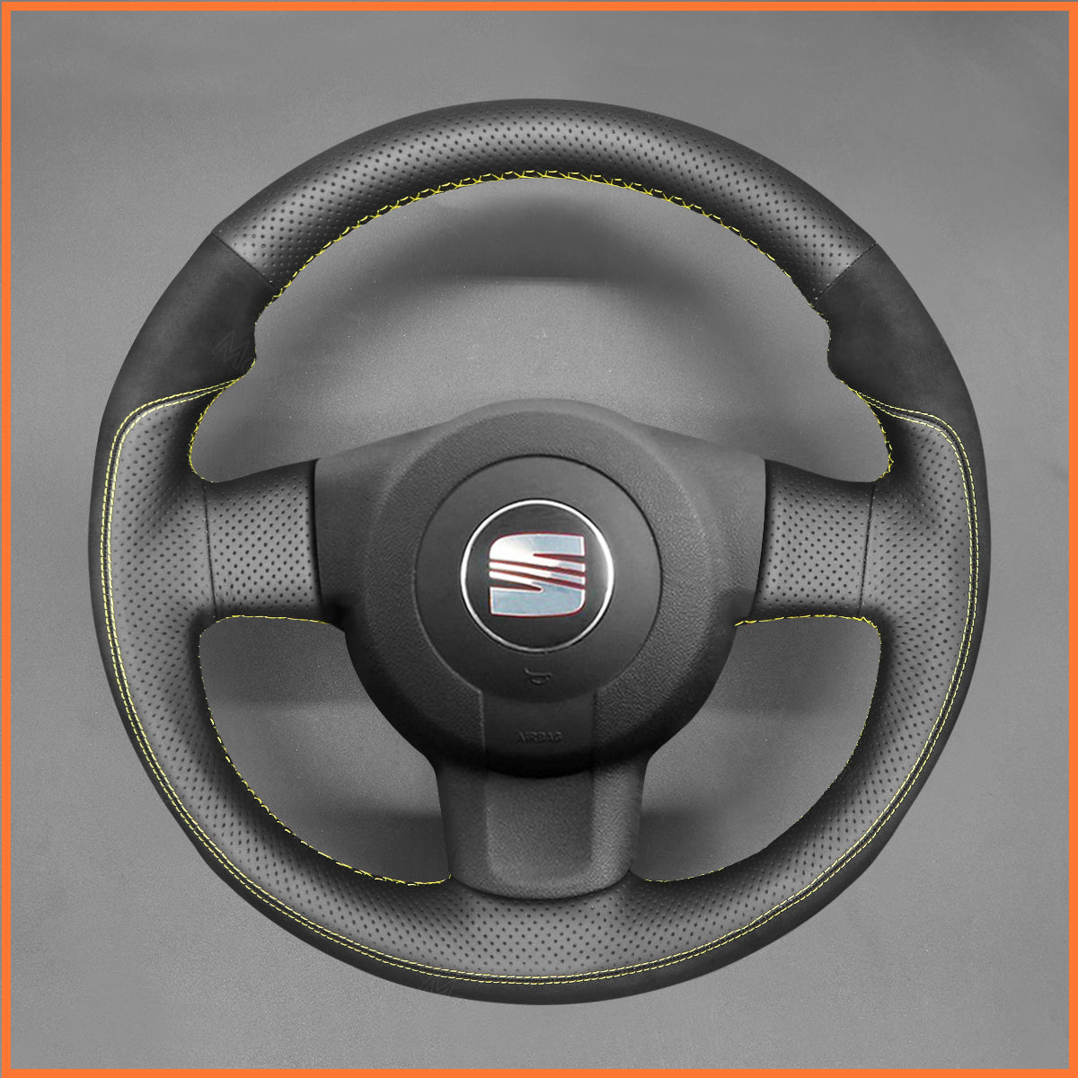 MEWANT Lenkradbezug für Seat Leon FR CUPRA MK2 1P / Ibiza FR 6L 2005-2009 - Mewant.de