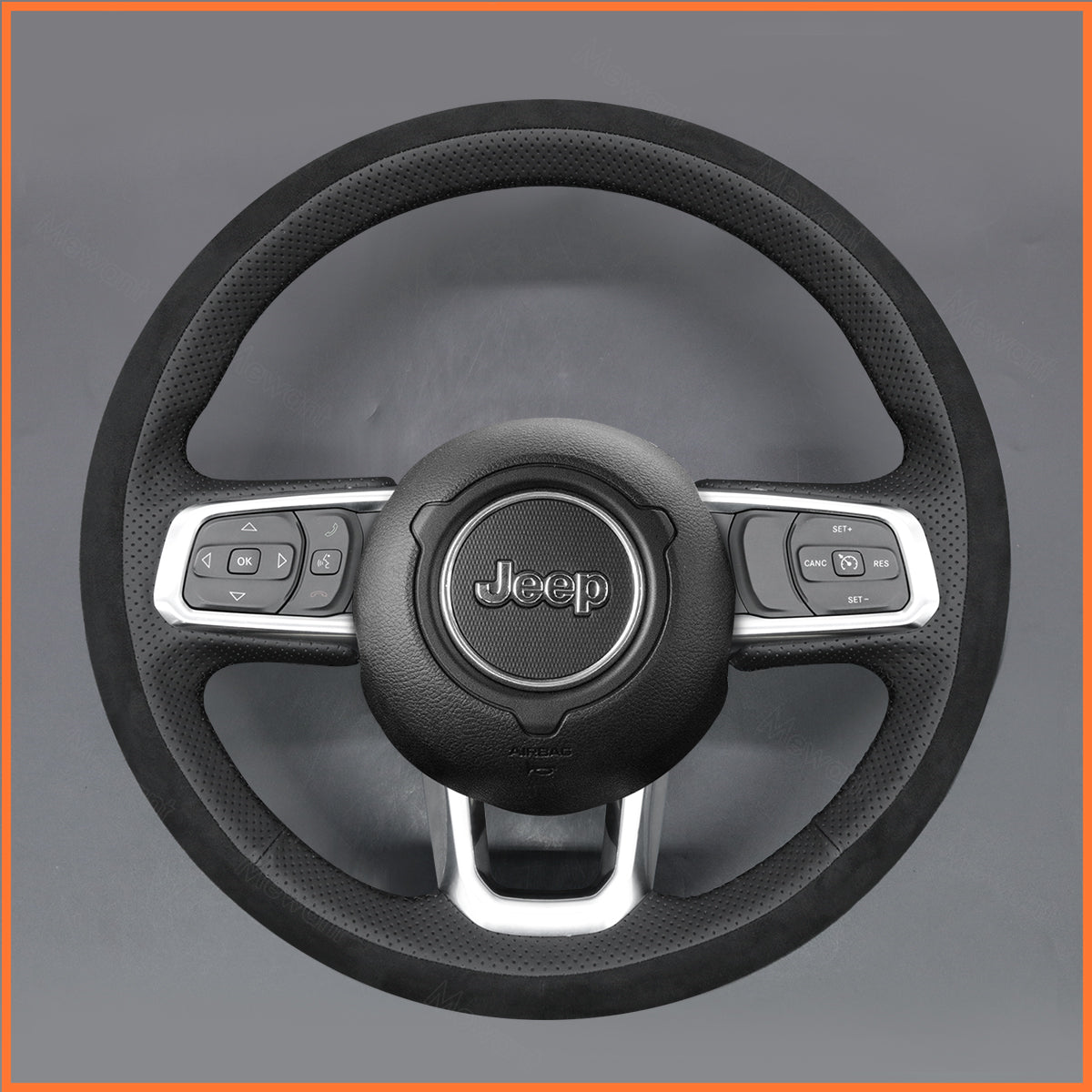 MEWANT Lenkradbezug für Jeep Wrangler JL / Gladiator JT 2020-2023 - Mewant.de