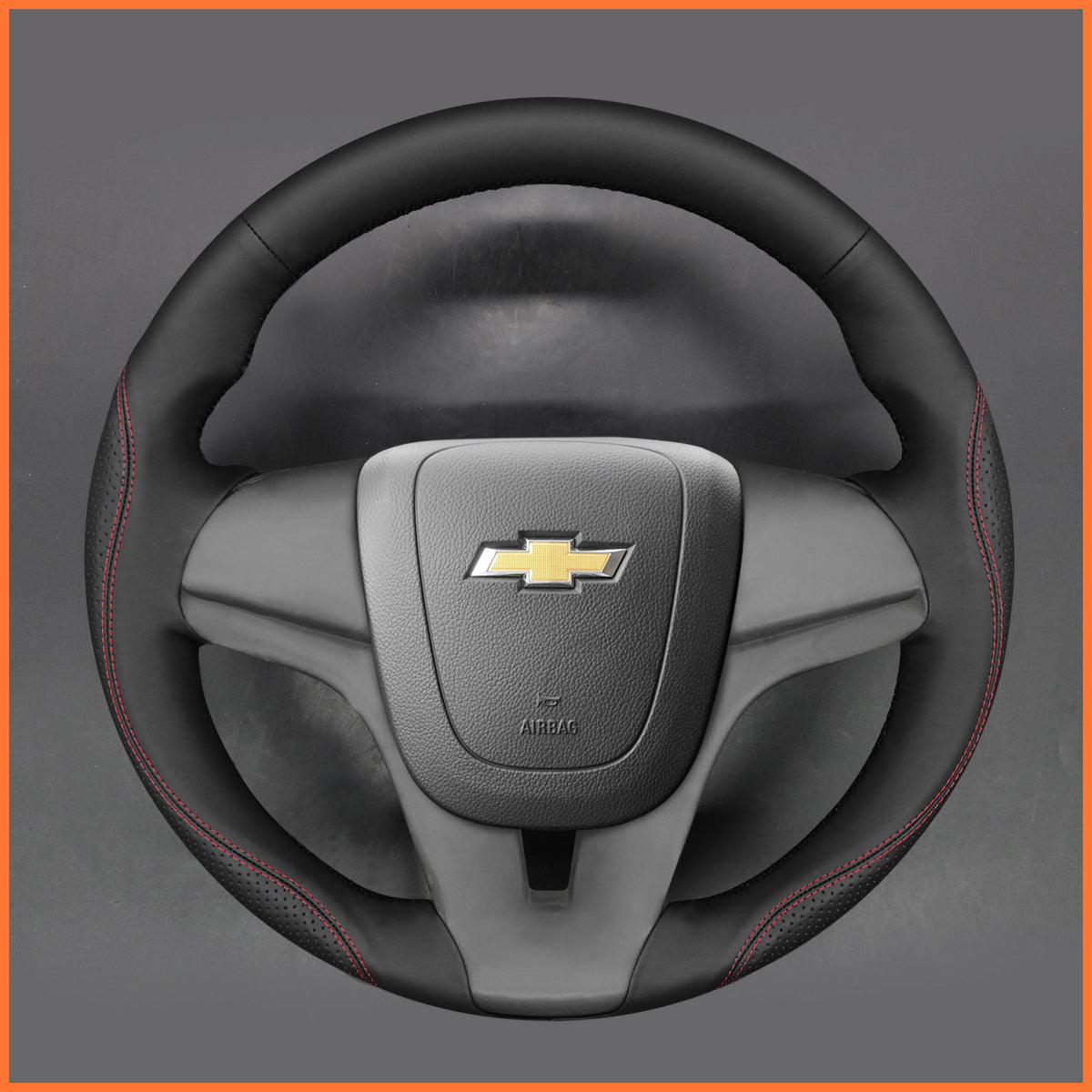 MEWANT Lenkradbezug für Chevrolet Chevy Cruze Aveo Orlando Trax 2013-2014