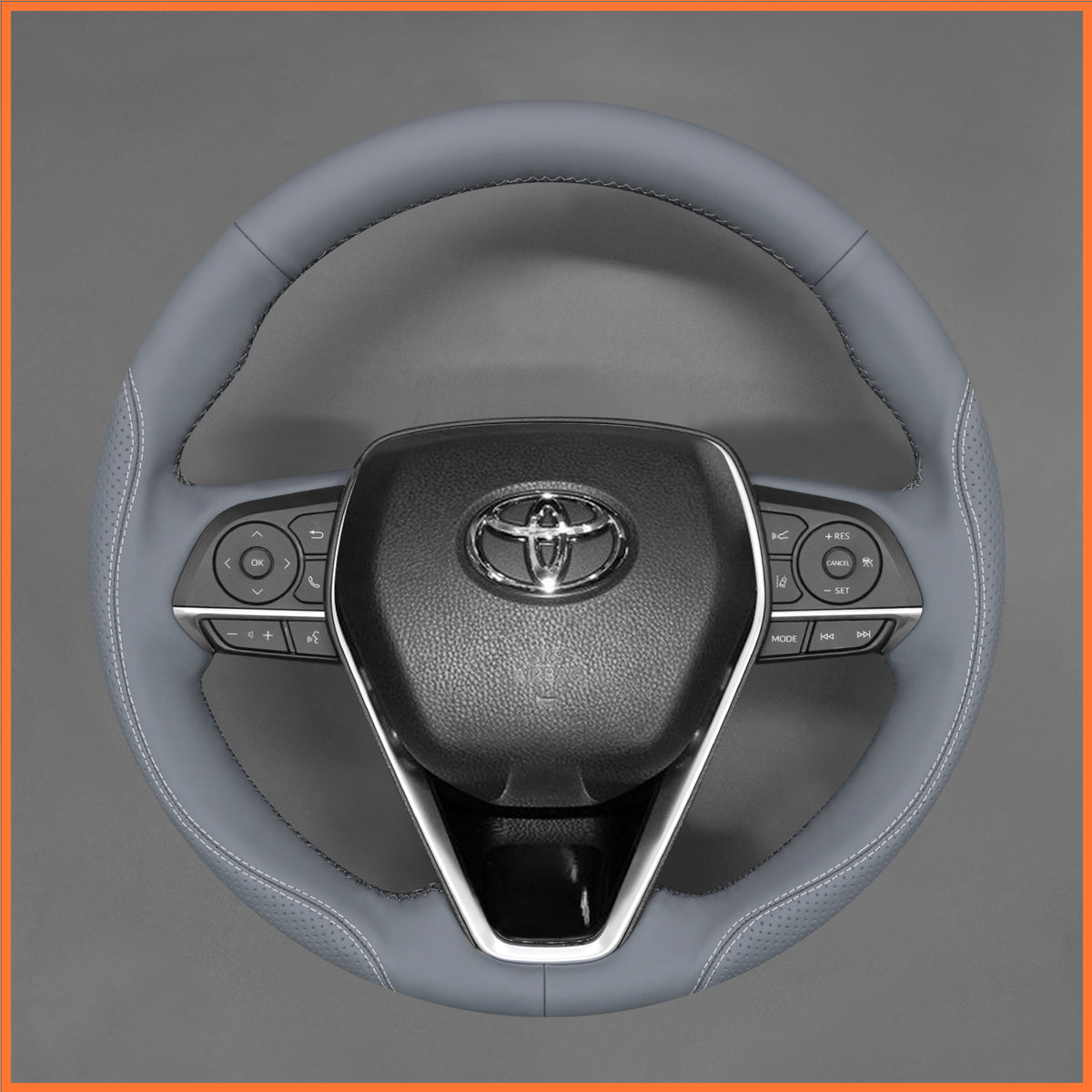 MEWANT Lenkradbezug für Toyota Corolla XII (E210) / Corolla Cross / Camry / RAV4 2018-2024 - Mewant.de